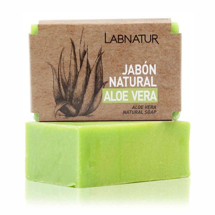 LABNATUR BIO Pack de 8 Jabones Naturales de Aloe Vera 100g