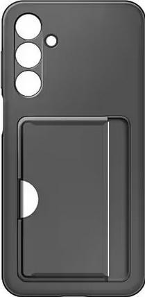 Samsung Funda trasera con tarjetero para Galaxy A16|A16 5G, negro
