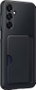 Samsung Funda trasera con tarjetero para Galaxy A16|A16 5G, negro