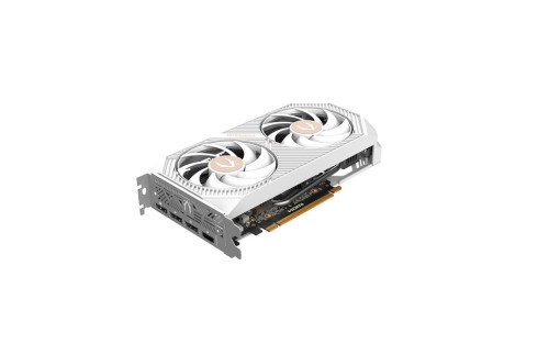 Zotac Tarjeta Gráfica GeForce RTX 5060 Twin Edge OC White Edition 8GB GDDR7 PCIe 5.0 x8 Overclocked con 2 Ventiladores - Blanco