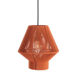 Lámpara Techo Teja Cuerda de Papel 25,50 X 25,50 X 26 cm