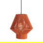 Lámpara Techo Teja Cuerda de Papel 25,50 X 25,50 X 26 cm