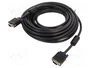 DeLOCK Cable VGA 15m Macho-Macho Negro