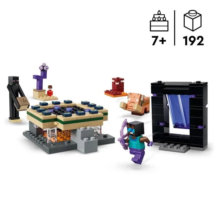 LEGO Minecraft El Viaje por el Nether y el Portal al End 21584 LEGO Minecraft El Viaje por el Nether y el Portal al End 21584