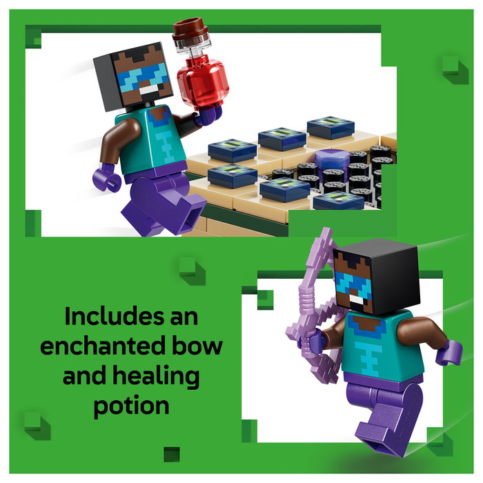 LEGO Minecraft El Viaje por el Nether y el Portal al End 21584