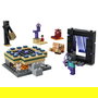 LEGO Minecraft 21584 El Viaje por el Nether y el Portal al End - Juego de Construcción 192 Piezas con 3 Figuras, Para Niños +7 Años