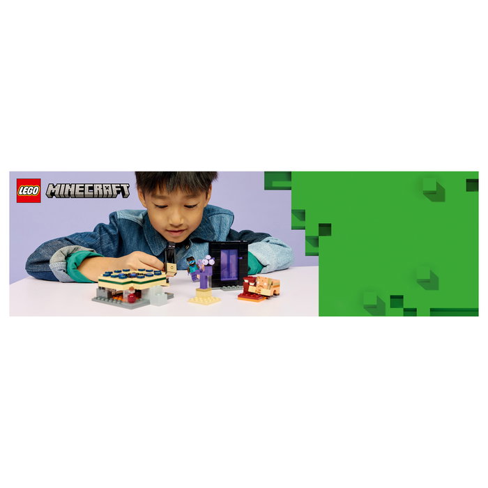 LEGO Minecraft El Viaje por el Nether y el Portal al End 21584