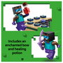 LEGO Minecraft 21584 El Viaje por el Nether y el Portal al End - Juego de Construcción 192 Piezas con 3 Figuras, Para Niños +7 Años