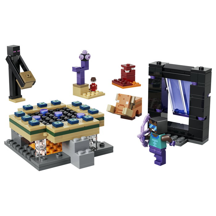 LEGO Minecraft El Viaje por el Nether y el Portal al End 21584