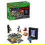 LEGO Minecraft 21584 El Viaje por el Nether y el Portal al End - Juego de Construcción 192 Piezas con 3 Figuras, Para Niños +7 Años