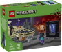 LEGO 21584 Minecraft Juego de Construcción Viaje por el Nether y Portal al End, 192 Piezas, Juguete para Niños de 7+ Años, Multicolor