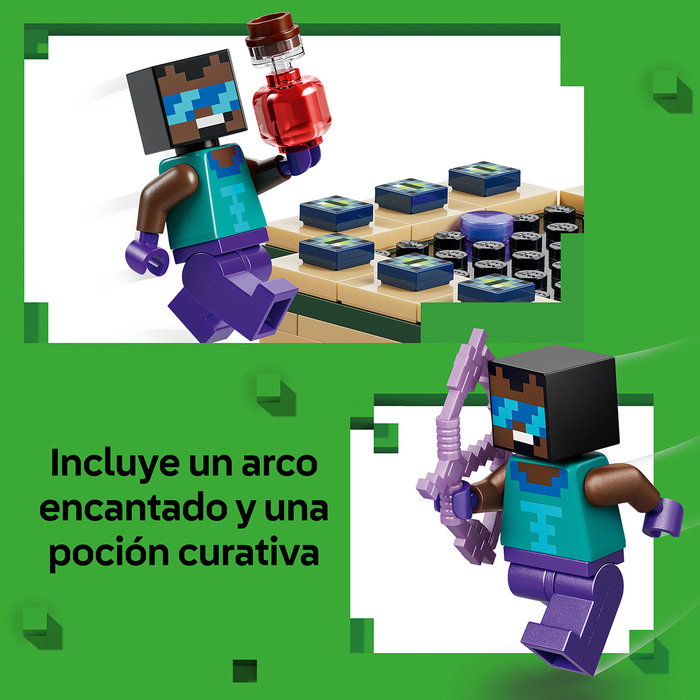 LEGO Minecraft El Viaje por el Nether y el Portal al End 21584