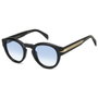 David Beckham DB-7110-S-807 con cristales azules y montura negra