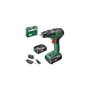 Bosch UniversalImpact 18V-60 Taladro Percutor Inalámbrico con 2 Baterías de 2,0 Ah y Cargador