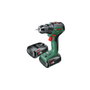 Bosch UniversalImpact 18V-60 Taladro Percutor Inalámbrico con 2 Baterías de 2,0 Ah y Cargador