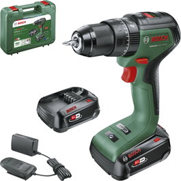 Bosch UniversalImpact 18V60 con 2 baterías de 2,0Ah y cargador AL 18V-20