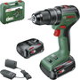 Bosch UniversalImpact 18V60 con 2 baterías de 2,0Ah y cargador AL 18V-20