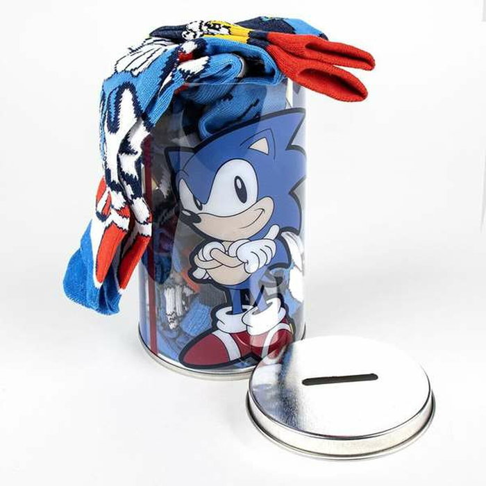 Cerdá Pack de 4 Calcetines Sonic Talla 35-38 Multicolor Cerdá Pack de 4 Calcetines Sonic Talla 35-38 Multicolor