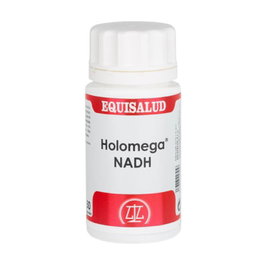 Equisalud Holomega NADH 50 cápsulas Antioxidante y Estimulante de Neurotransmisores