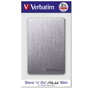 Verbatim Store 'n' Go ALU Slim 1TB Plata