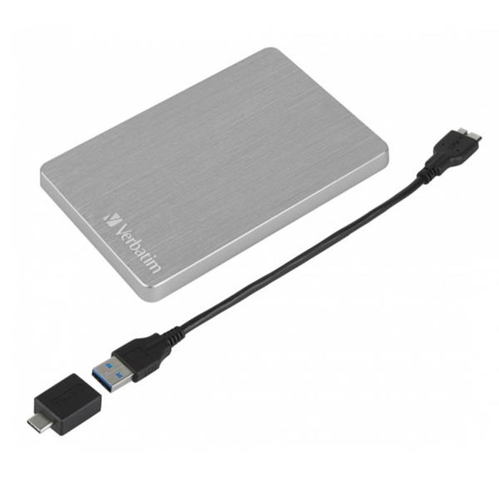 Verbatim Store 'n' Go ALU Slim 1TB Plata