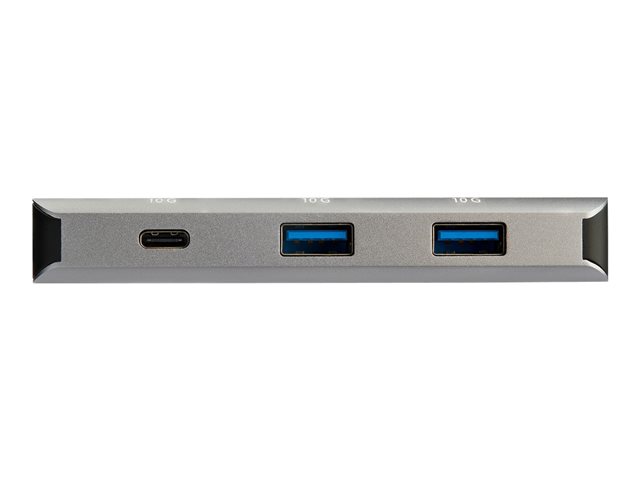Startech Hub USB-C 3 Puertos 10Gbps con Ethernet - 2x USB-A y 1x USB-C USB 3.2 Gen 2 Startech Hub USB-C 3 Puertos 10Gbps con Ethernet - 2x USB-A y 1x USB-C USB 3.2 Gen 2