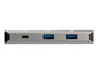 Startech Hub USB-C 3 Puertos 10Gbps con Ethernet - 2x USB-A y 1x USB-C USB 3.2 Gen 2