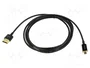 DeLOCK Cable HDMI High Speed HDMI-A a Micro-D, 2 m, 4K 3D