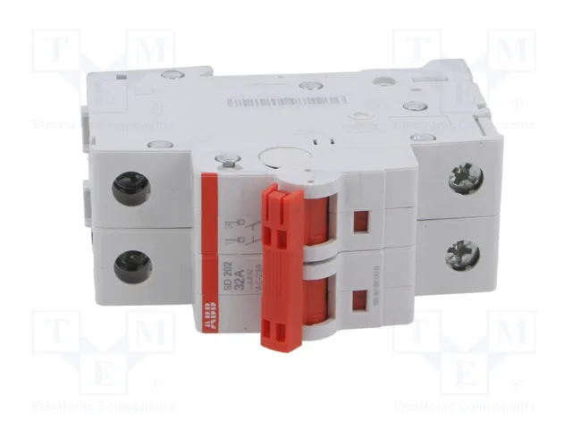 ABB SD200 Interruptor de aislamiento de 2 polos, 32A, 400VAC