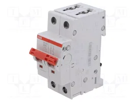 ABB SD200 Interruptor de aislamiento de 2 polos, 32A, 400VAC