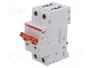 ABB SD200 Interruptor de aislamiento de 2 polos, 32A, 400VAC