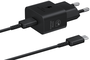 Samsung Cargador 25W EP-T2510XBEGEU con cable USB-C Negro