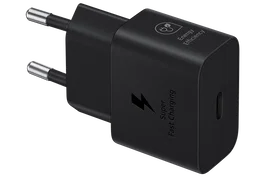 Samsung Cargador EP-T2510 USB Type-C 25W Negro - Carga Rápida Original