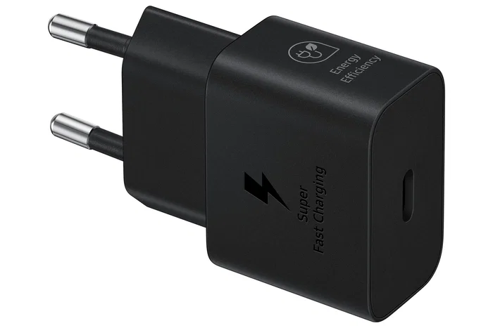 Samsung Cargador 25W EP-T2510XBEGEU con cable USB-C Negro
