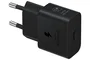 Samsung Cargador 25W EP-T2510XBEGEU con cable USB-C Negro