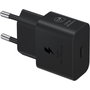 Samsung Cargador 25W EP-T2510XBEGEU con cable USB-C Negro