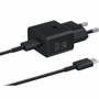 Samsung Cargador 25W EP-T2510XBEGEU con cable USB-C Negro