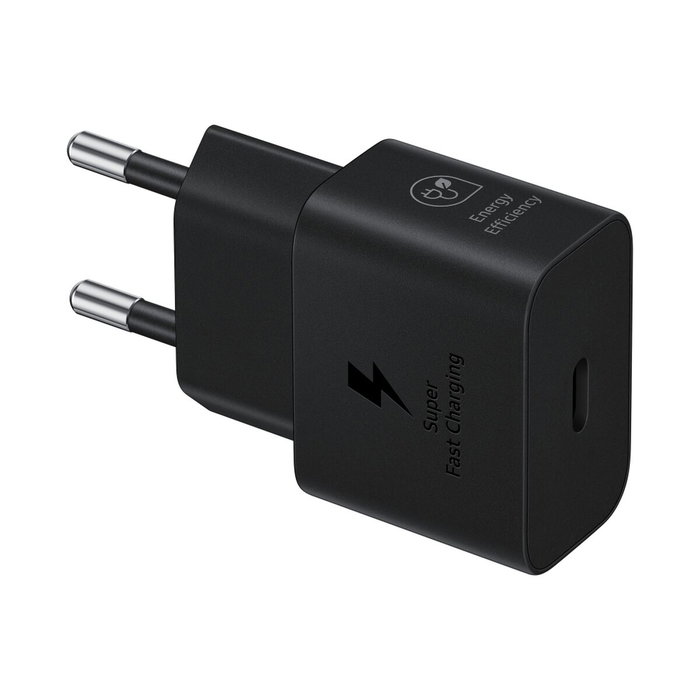 Samsung Cargador 25W EP-T2510XBEGEU con cable USB-C Negro