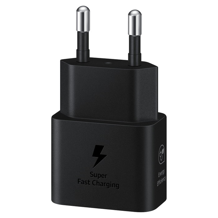 Samsung Cargador 25W EP-T2510XBEGEU con cable USB-C Negro