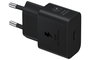 Samsung EP-T2510XBEGEU Cargador USB-C 25W con cable incluido, Negro