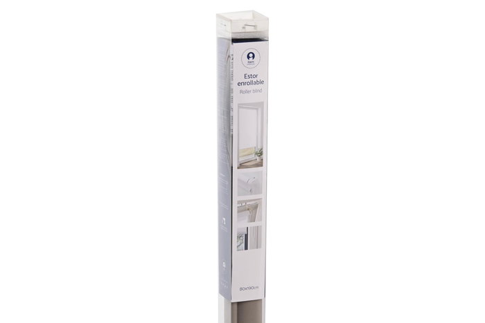 DKD Home Decor Estor Basicos Gris Poliester y PVC 190 x 80 cm DKD Home Decor Estor Basicos Gris Poliester y PVC 190 x 80 cm