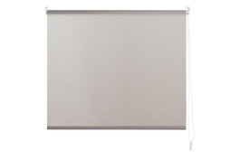 DKD Home Decor Estor Basicos Gris Poliester y PVC 190 x 80 cm