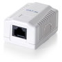 Equip Roseta de Superficie Cat. 6 UTP 1 Puerto Hembra RJ45 Blanco