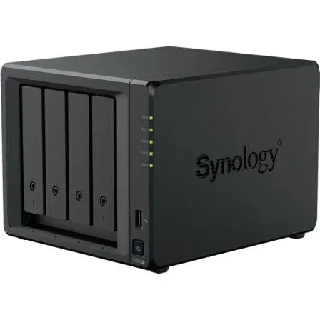 Synology NAS Diskstation DS925+ / 4 Bahías 3.5"-2.5" / 4GB DDR4 / Formato Torre