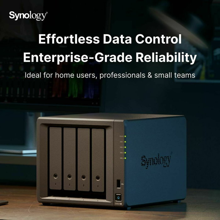Synology DiskStation DS925+ NAS de 4 bahías con 4GB DDR4