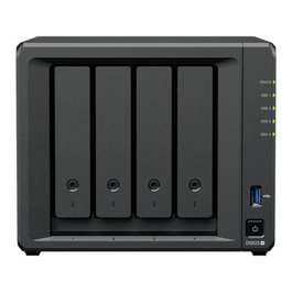 Synology Disk Station DS925+ Servidor NAS con Procesador AMD Ryzen V1500B y 4GB DDR4 ECC SODIMM