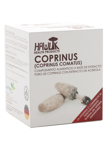 HAWLIK Coprinus extracto puro 60vcaps. HAWLIK Coprinus extracto puro 60vcaps.