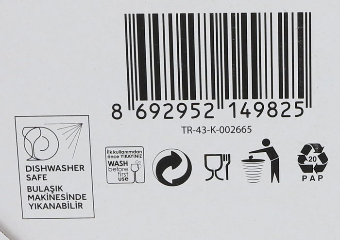 Lav Set 6 Copas Cocktail Fiesta 390Cc 7.5x7.5x18.2 cm (4 Cajas)