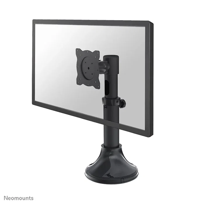 Neomounts FPMA-D025BLACK Soporte de Escritorio para Monitor LCD/LED/TFT hasta 30" (76 cm) - Girar, Inclinar, Girar, Ajuste Altura, VESA 100x100/75x75, Negro
