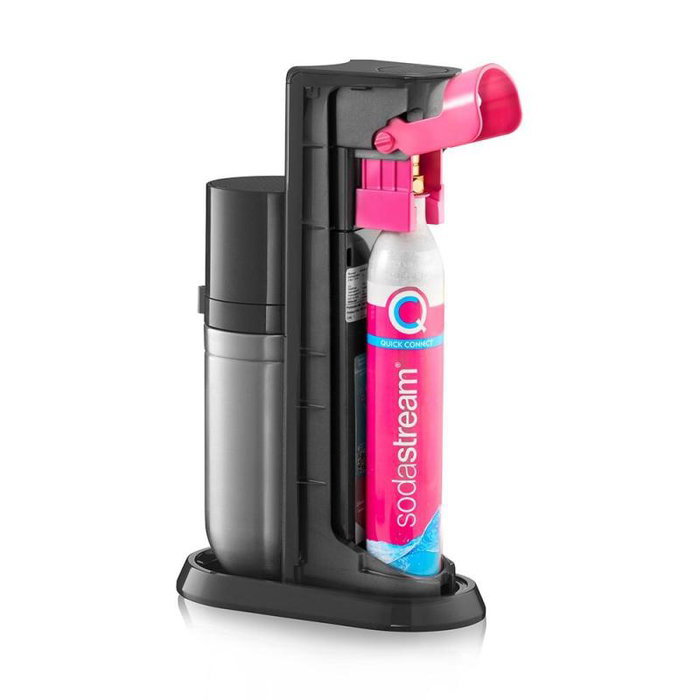 SodaStream DUO Black Soda Maker con 1 botella de vidrio y 1 botella PET - 1016812411 SodaStream DUO Black Soda Maker con 1 botella de vidrio y 1 botella PET - 1016812411